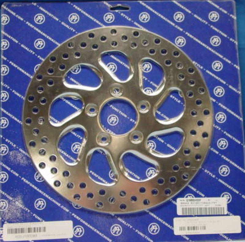 Performance machine image series one-piece 11.5 in. torque front rt brake rotor