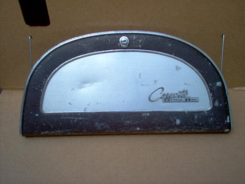 1965 1966 1967 ? corvette sting ray glove box door and frame