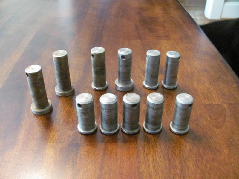 Clevis pins, various sizes.