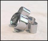 Triumph norton bsa matchless 7/8" handlebar chrome wiring clips pn# 97-4112 