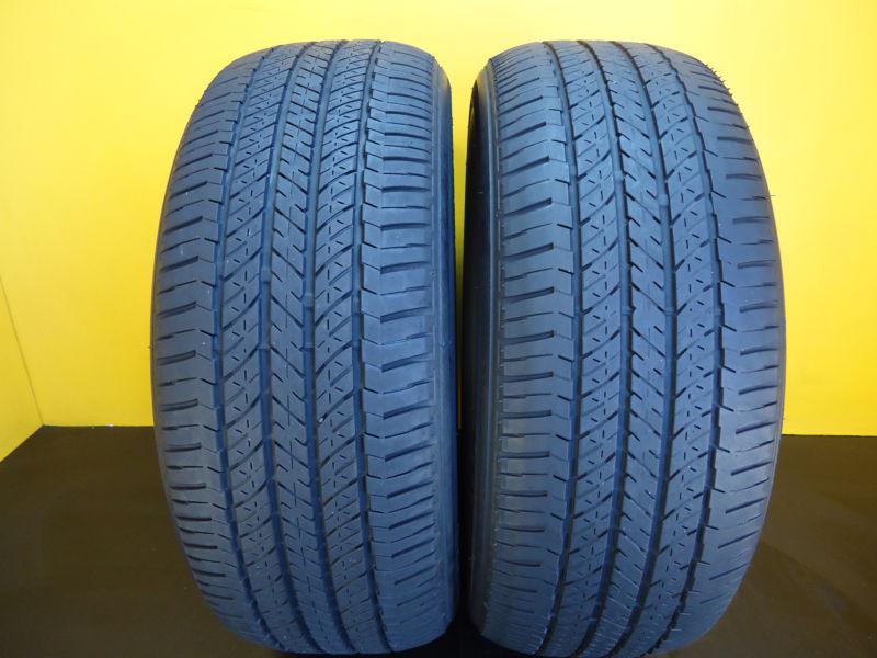 2 nice tires bridgestone turanza el400  215/55/17 74%  #2238