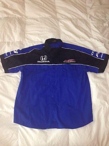 Honda racing hfp shirt embroidered jdm