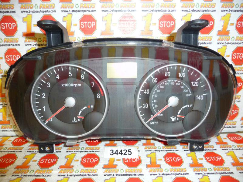 06 07 08 hyundai accent speedometer instrument cluster 94k oem