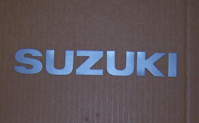89-98 suzuki sidekick 6pc "suzuki" door nameplate emblems 