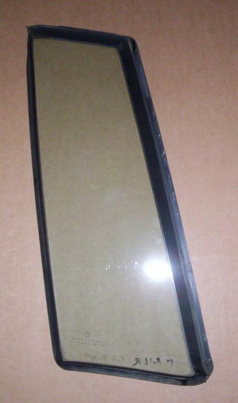 87  plymouth  reliant  left  rear  door  corner   window    --check this out--