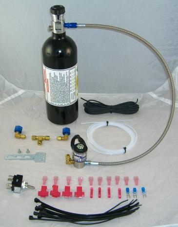 Nitrous oxide kit for efi motorcycles no bottle/bracket busa, gixer safe dry kit
