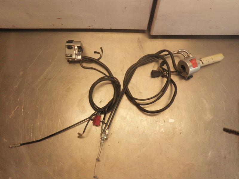 97-03 valkyrie tourer gl1500 right left hand controls w/ all cables included