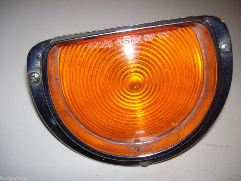 1963 buick parking light assy with amber lens - guide 4  5953987 5953986  -  b62