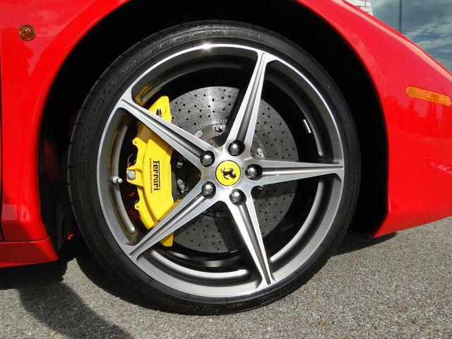 Ferrari oem  new factory 458 italia forged 20" diamond cut wheel & tire set 