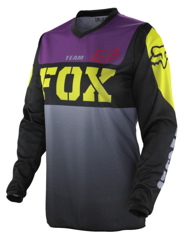 01054-053 fox mx atv offroad hc adult womens purple jersey