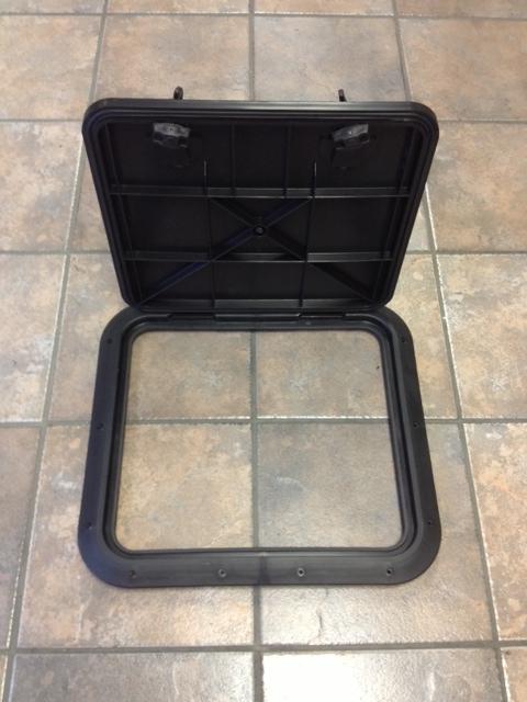 -new-bomar injection molded hatch g81618 low profile, t-handle non-skid sale!
