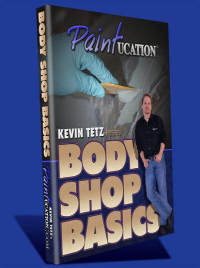 Paintucation body shop basic dvd kevin tetz