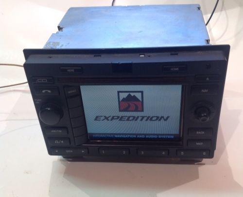 2006 ford expedition navigation gps screen am/fm radio cd stereo player 03-06