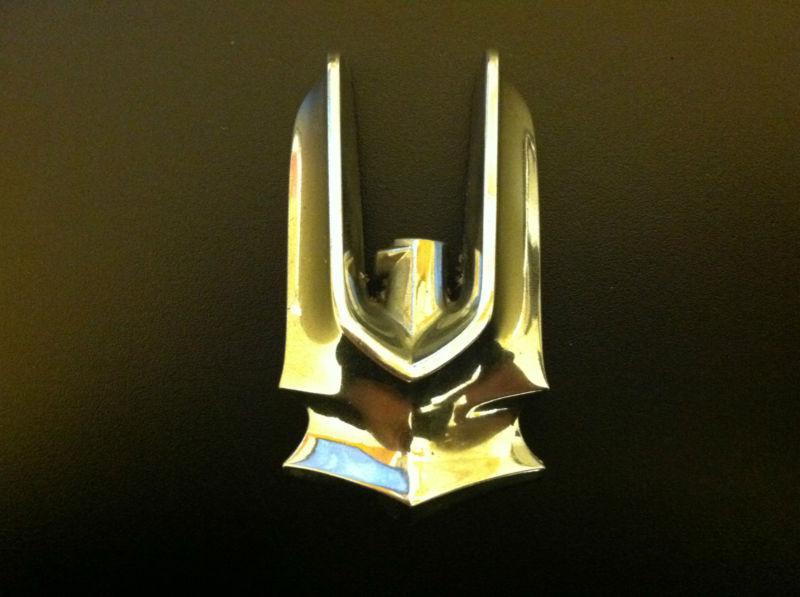 Vintage chrysler imperial emblem chrome bird original