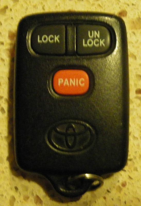 Toyota camry key keyless remote control gq43vt7t with panic button