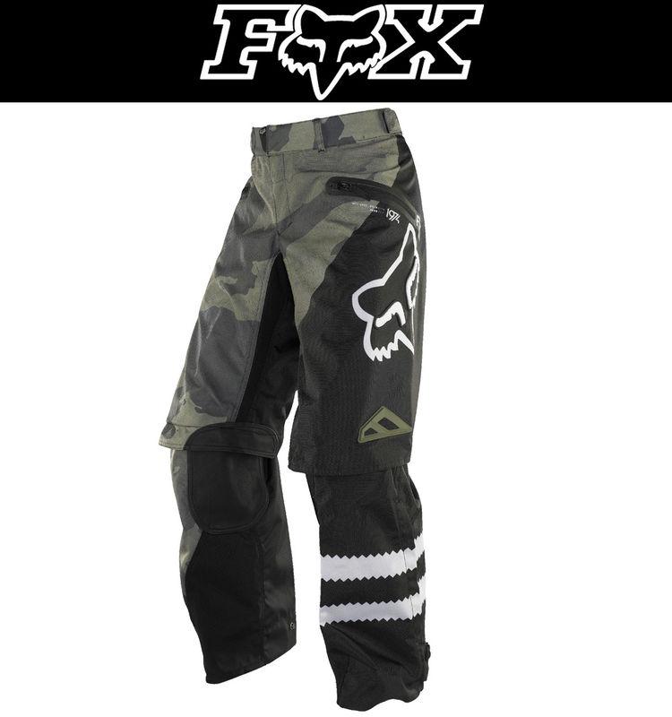 Fox racing nomad machina camo black sizes 30-40 dirt bike pants motocross mx atv