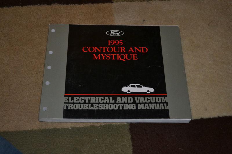 1995 ford contour mercury mystique electrical & vacuum trouble manual evtm