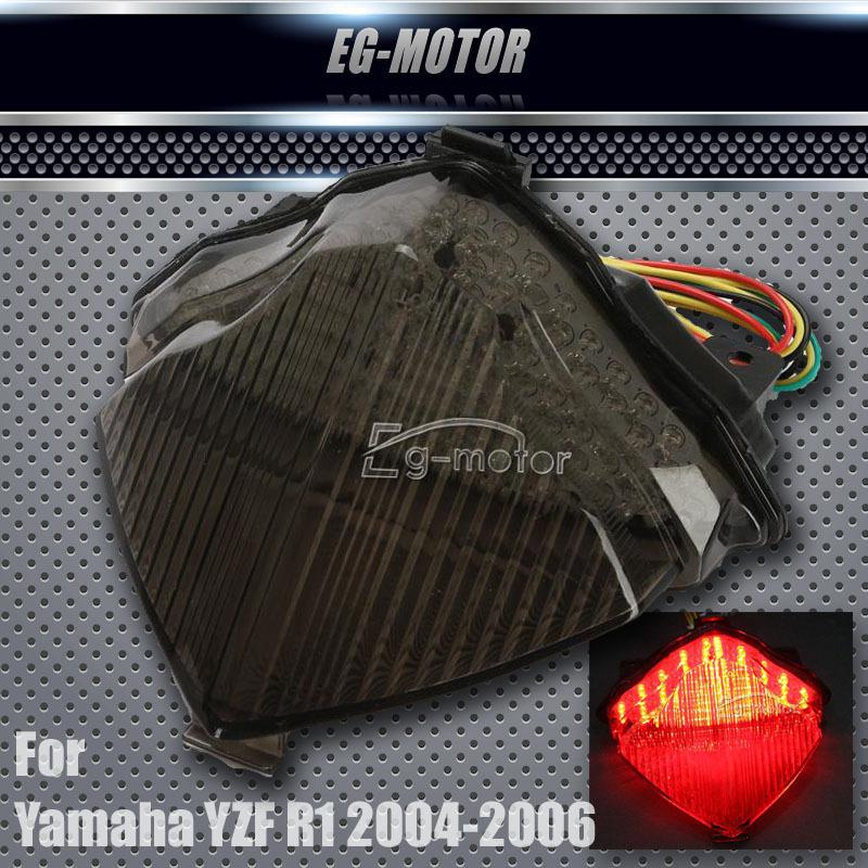 Integrated taillight brake turn signals light for yamaha yzf r1 2004-2006 2005 