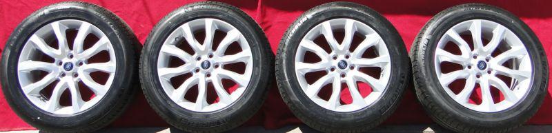 20'' range rover land rover  2014 super charged wheels tires rims michellin oem 