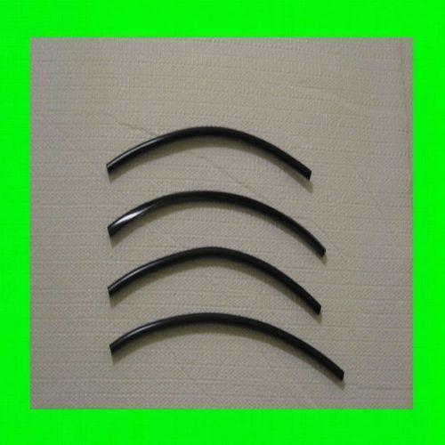 Dodge black door edge guard trim molding protector 4 qty of 8" w/wrnty 3