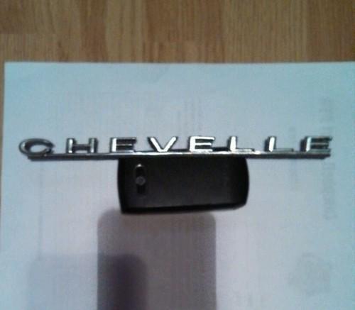 Chevrolet chevelle emblem