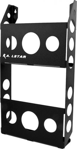 Allstar performance black double magazine rack p/n 12223