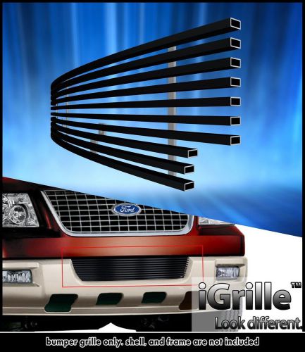 Fits 2003-2006 ford expedition bumper black stainless steel billet grille
