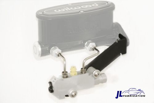 Disc/drum proportioning valve with bracket &amp; lines for wilwood master cylinder