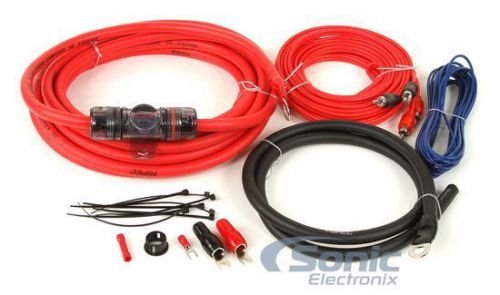 T-spec v6rak4 4 gauge v6 cca amp wiring kit w/2-ch marine grade rca interconnect