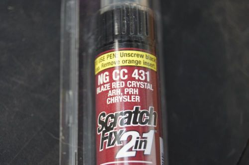 Scratch fix 2 in 1 ng cc 431 blaze red crystal chrysler pt cruiser