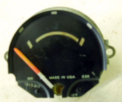 1957 chevy belair nomad 210 150 electric temperature gauge #7 - tested &amp; working
