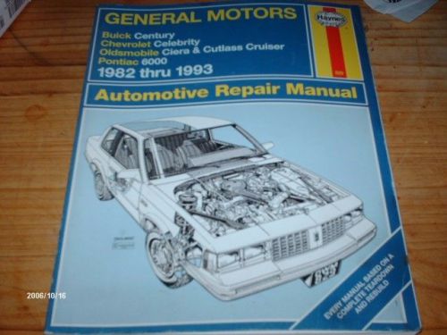 General motors repair manual