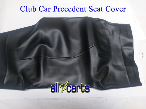 Club car precedent seat back cover| black covers | golf cart 2004 up