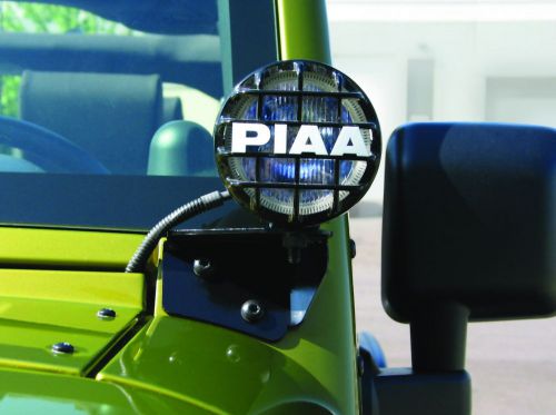 Piaa 30110 flood light pillar mount bracket kit fits 07-16 wrangler (jk)