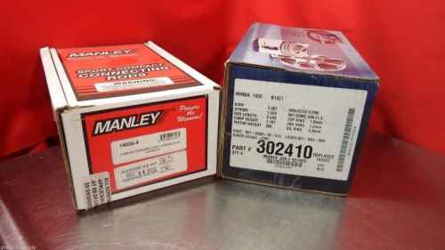 Manley rods 14026-4 je pistons 302410 integra gsr 9:1 compression 84mm turbo