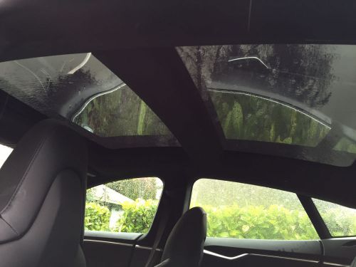 2015 tesla model s panoramic roof front glass complete (for 2013-2016)
