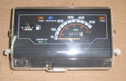 1985-2007 honda ch80 ch 80 elite scooter speedometer dash panel fuel gauge 2377m