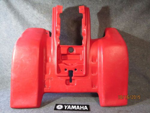 Yamaha banshee rear fender set back mud splash guard red 1987-2006