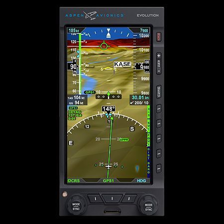 Aspen evolution 1000 pro efis type certified with release and calibration