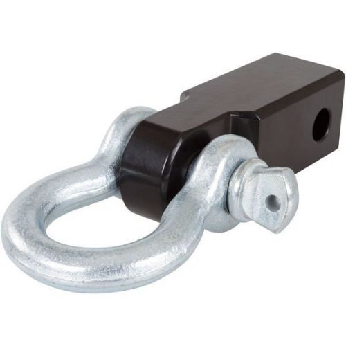 11000 lb pulling capacity solid steel hitch recovery shackle bracket ts-hitch-v2