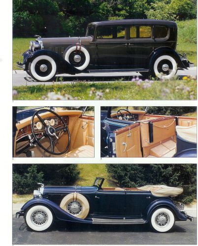 1931 - 1940 lincoln model k 14 page color article
