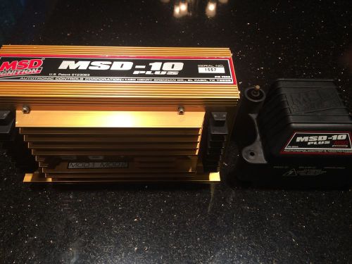 Msd 10 plus ignition system, magneto dis two step launch control rev limiter