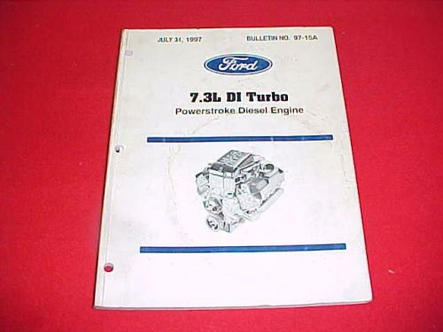 1995 1996 1997 ford 7.3l powerstroke diesel truck service bulletins manual 96 97