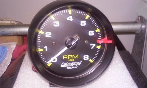 Auto meter  2300 gauge tach 3-3/4&#034; 8,000 rpm!!!!