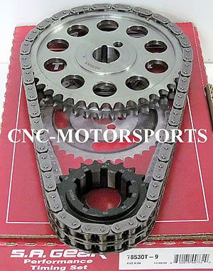 Bb ford 429 460 race billet double roller timing chain 78530t-9r 9 keyway