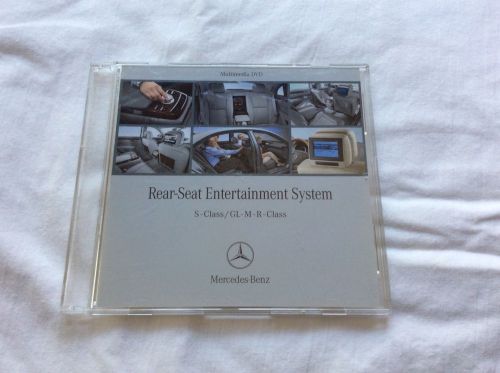 Mercedes benz rear seat entertainment system disc