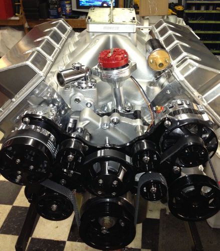 Custom built boss 429 ford engine 600ci kaase/tm heads aluminum block