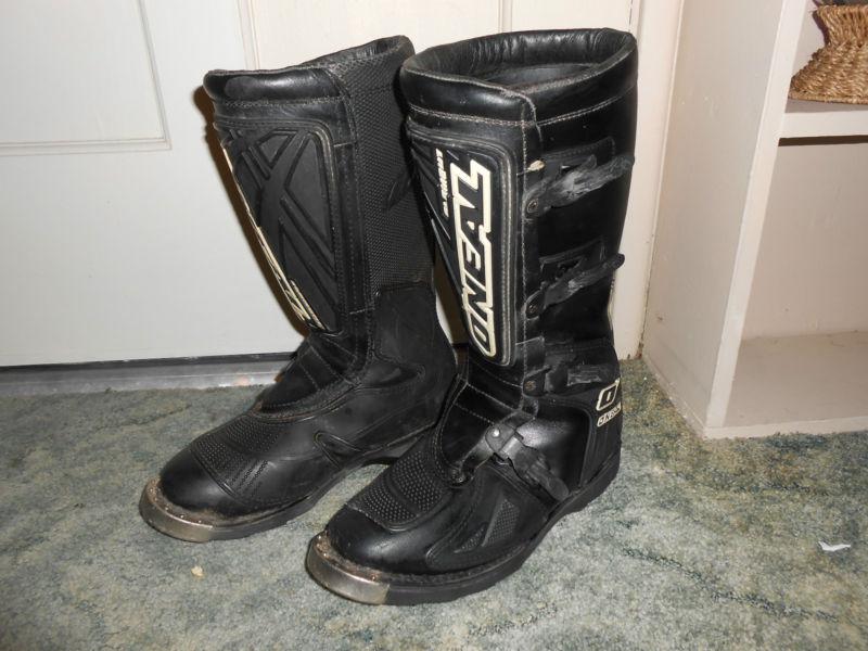 Oneal elements size 12 motocross dirtbike boots oneil o'neal element l@@k!!!!!