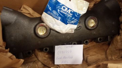 Omc exhaust manifold part number 980959 new! rare! oem!