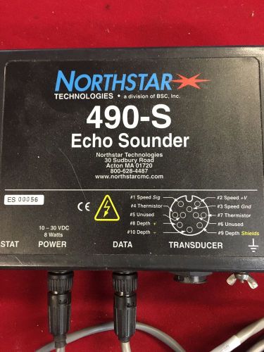 Northstar 490-s echo sounder